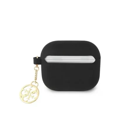 Husa Guess 4G Charm Airpods 3 Black