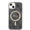 Husa Guess 4G IML MagSafe pentru iPhone 13 Black