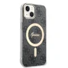 Husa Guess 4G IML MagSafe pentru iPhone 13 Black
