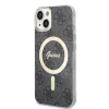 Husa Guess 4G IML MagSafe pentru iPhone 13 Black