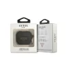 Husa  Guess Glitter Printed Logo Silicone pentru Airpods 3 Black