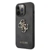 Husa Guess PU 4G Metal Logo pentru iPhone 13 Pro Max