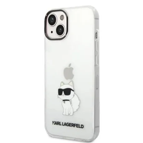 Husa  Karl Lagerfeld IML Choupette NFT  iPhone 14 Plus Transparent thumb
