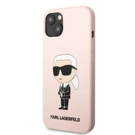Husa Karl Lagerfeld Liquid Silicone  iPhone 13 Pink thumb