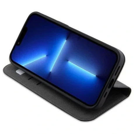 Husa Karl Lagerfeld PU Saffiano Karl and Choupette NFT Book pentru  iPhone 13 Negru