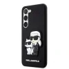 Husa  Karl Lagerfeld PU Saffiano Karl and Choupette NFT  Samsung Galaxy S23 Black