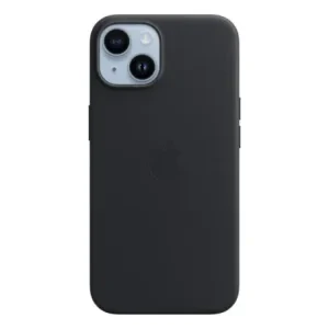 Husa Leather Silicone Case Magsafe pentru iPhone 14 Plus  Midnight