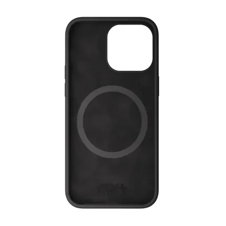 Husa Next One Silicone Case pentru Iphone 14  Pro Magsafe Compatible Negru
