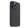 Husa Next One Silicone Case pentru Iphone 14  Pro Magsafe Compatible Negru