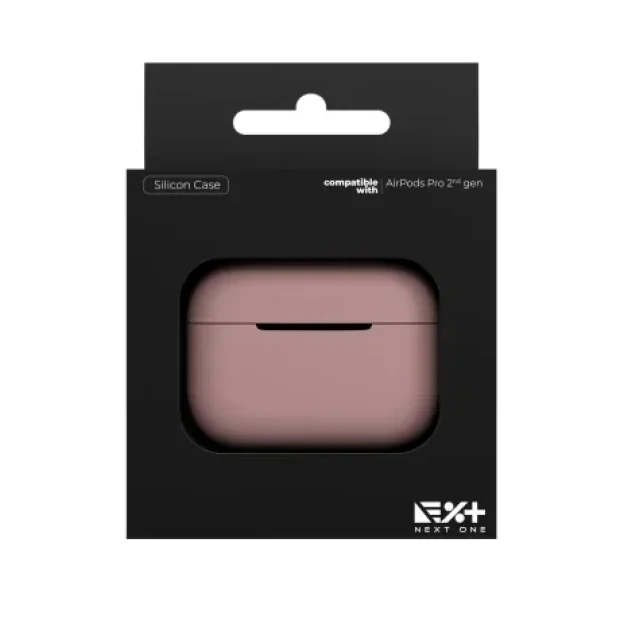 Husa Next One Silicone pentru Aipods Pro 2ND Gen Roz
