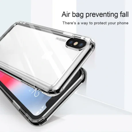 Husa Safety Airbags Baseus iPhone X/XS Transparenta thumb