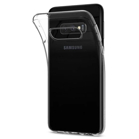 Husa Silicon Samsung Galaxy S10 E, Transparent Liquid Crystal thumb