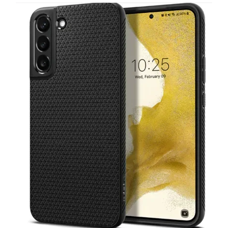 Husa Silicon Samsung Galaxy S23 Liquid Air Spigen Negru