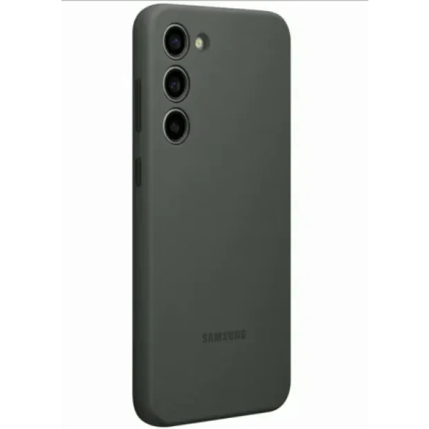 Husa Silicone Cover pentru Samsung Galaxy S23 Plus Khaki