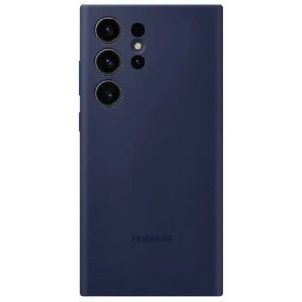 Husa Silicone Cover pentru Samsung Galaxy S23 Ultra Navy