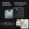 Husa Spigen Ultra Hybrid pentru iPhone 15 Pro, Matte Black