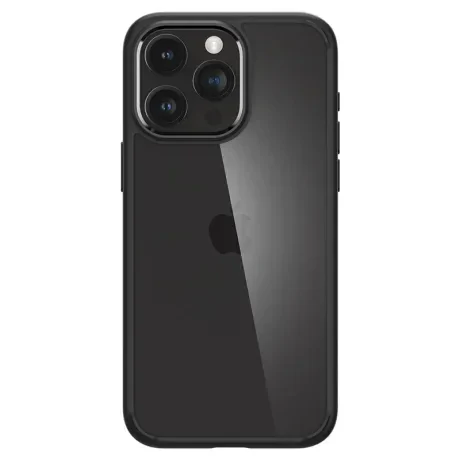 Husa Spigen Ultra Hybrid pentru iPhone 15 Pro, Matte Black