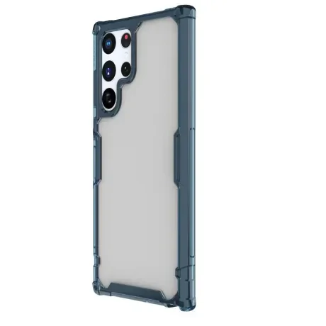 Husa TPU Nillkin Nature Pro pentru Samsung Galaxy S22 Ultra 5G Albastru