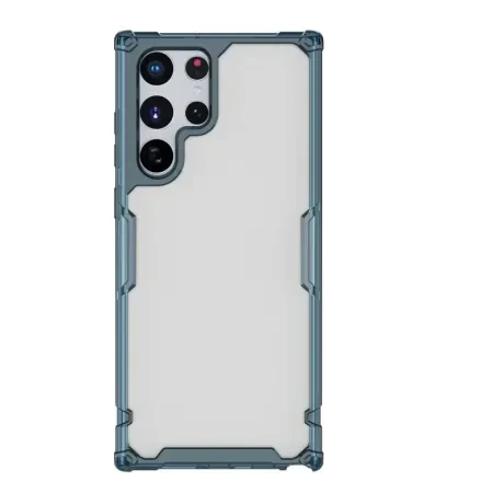 Husa TPU Nillkin Nature Pro pentru Samsung Galaxy S22 Ultra 5G Albastru