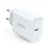 Incarcator retea Ugreen CD127 QC 1 x USB Type-C alb