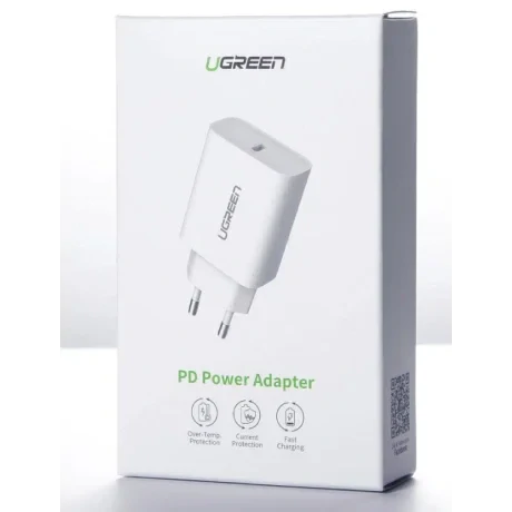 Incarcator retea Ugreen CD137 QC 1 x USB Type-C alb