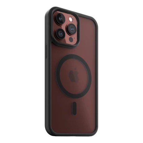 NEXT ONE BLACK MIST SHIELD CASE FOR IPHONE 15 PRO |MAGSAFE COMPATIBLE