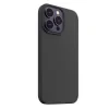NEXT ONE BLACK SILICONE CASE FOR IPHONE 15 PRO MAX MAGSAFE COMPATIBLE