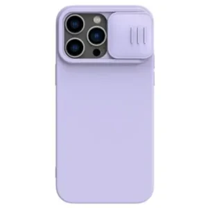 Nillkin CamShield Silky Magnetic Silikonovy Kryt pro Apple iPhone 14 Pro Purple