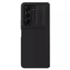 Nillkin CamShield Silky Silikonovy Kryt pro Samsung Galaxy Z Fold 5 Black