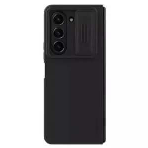 Nillkin CamShield Silky Silikonovy Kryt pro Samsung Galaxy Z Fold 5 Black