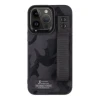 Tactical Camo Troop Drag Strap Kryt pro Apple iPhone 14 Pro Max Black