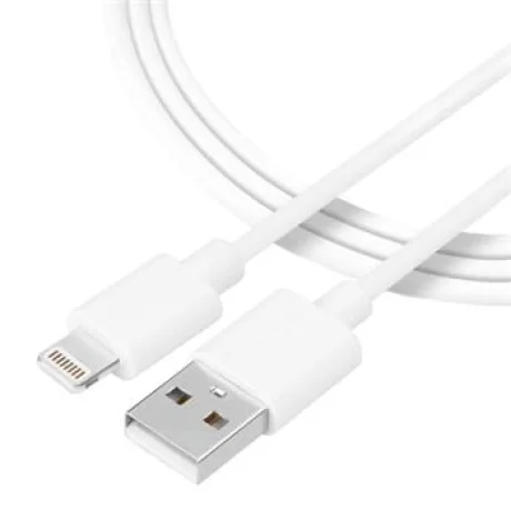 Tactical Smooth Thread Cable USB-A/Lightning 2m White thumb