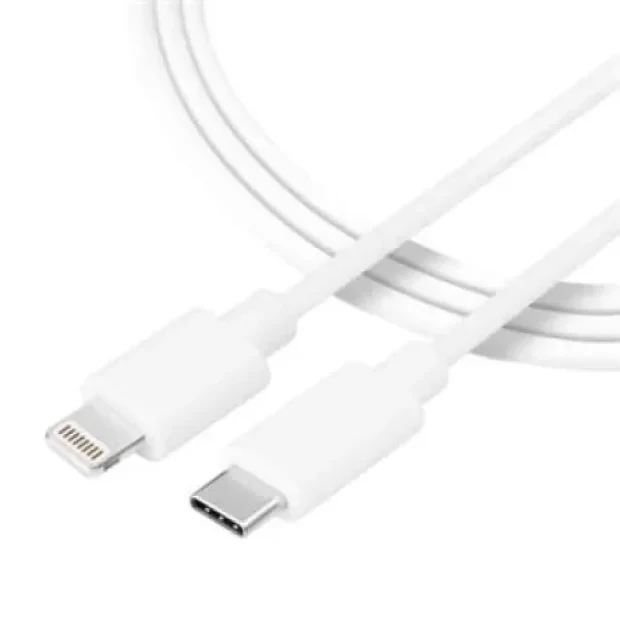 Tactical Smooth Thread Cable USB-C/Lightning 2m White