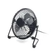 VENTILATOR GEMBIRD de birou, 4" 145x141mm, corp de metal, functie inclinare pt ajustare flux de aer, on-off, black, Gembird "NF-03"